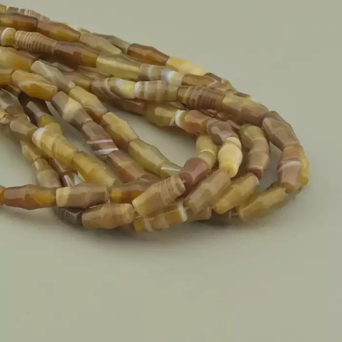 🏷️️ Нитка Агат 40 см. (без замка) ss_94007