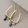 🏷️️ Сережки петельки Stainless Steel Говлит F-86183