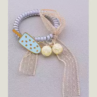 Резинка для волосся Flora Secret пластик