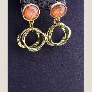 Сережки пусети Сrystal FJ