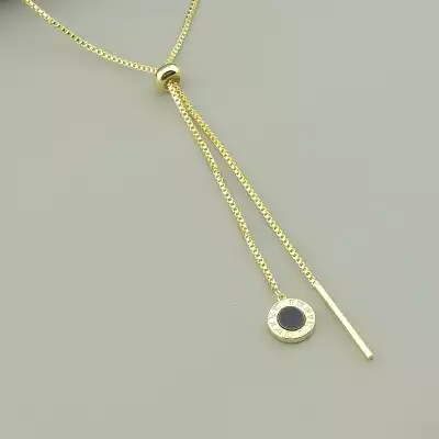 🏷️️ Підвіска Saiya емаль 74 см (позолота 18к лимонна) F-95700