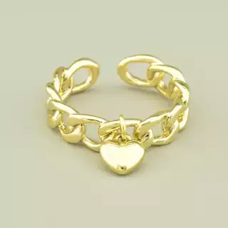 Каблучка Xuping (позолота 18к лимонна)