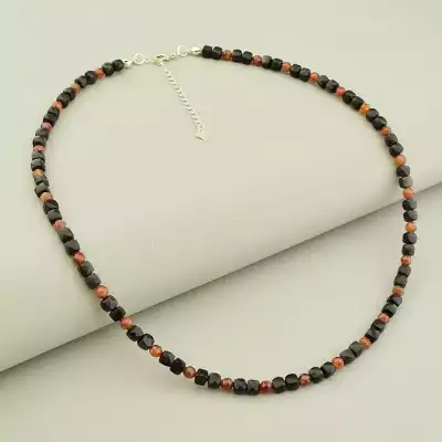 Підвіска Гранат срібло (925) 42 см