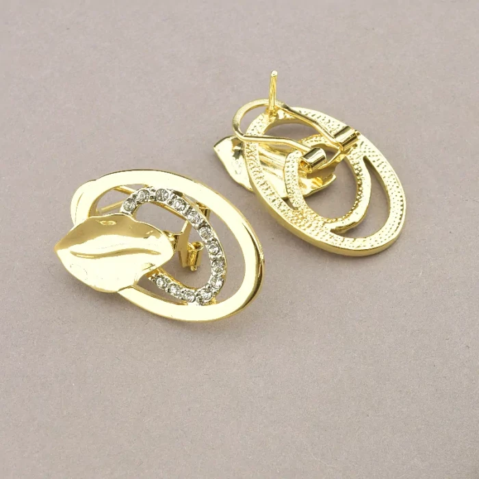 🏷️️ Підвіска + Сережки Winniana Фіаніт 45 см. ss_91955