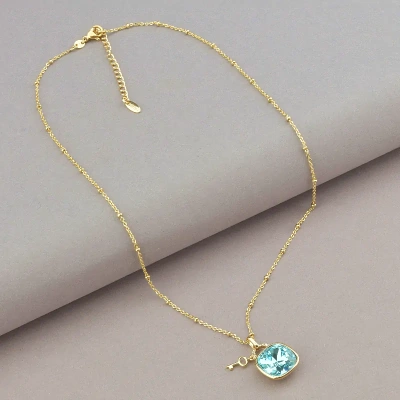 Підвіска Xuping Swarovski 41 см (позолота 18к)