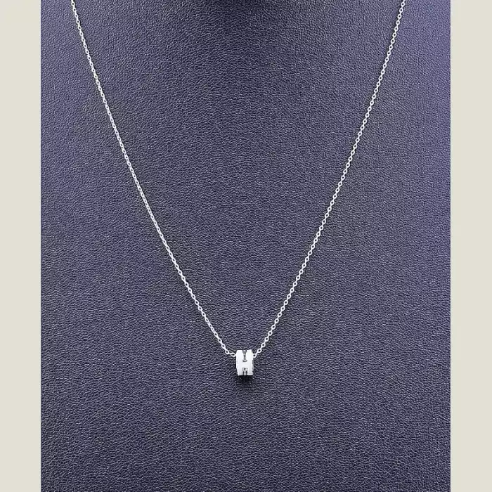 🏷️️ Підвіска Фіаніт 40 см (срібло) ss_64458