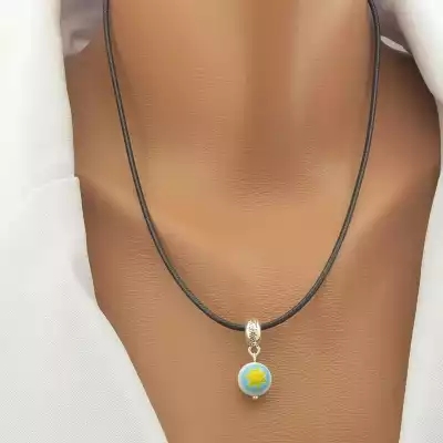 🏷️️ Підвіска Лемпворк (скло) 43 см. F-102360