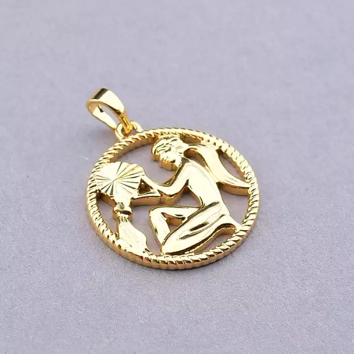 🏷️️ Кулон водолій Xuping (позолота 18к) ss_68755