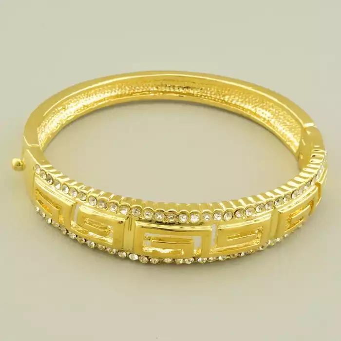 🏷️️ Браслет Фіаніт 18 см Fashion (позолота 18к) ss_105576