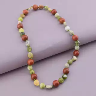 Намисто Яшма 44 см.