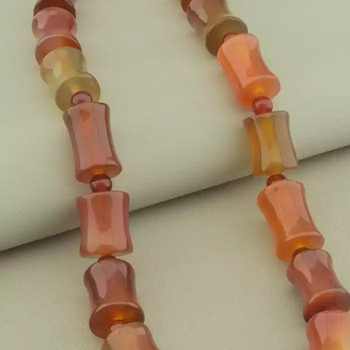 🏷️️ Намисто Сердолік 46 см. ss_98376