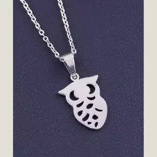 Підвіска сова Stainless Steel 45 см