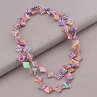 Намисто полімерна глина 88 см.