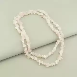 Намисто Рожевий кварц 96 см.