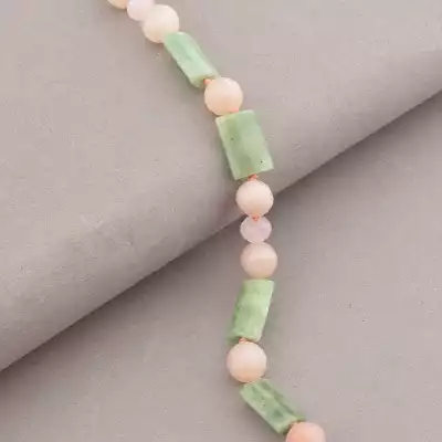 🏷️️ Намисто Жадеїт срібло (925 проба) 45 см. F-94467