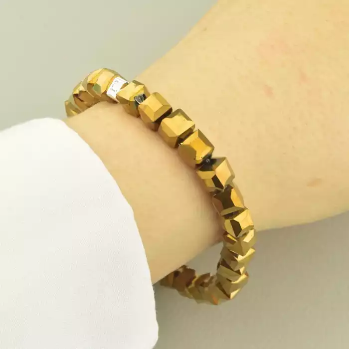 🏷️️ Браслет резинка Чеський кришталь 18 см. ss_101961