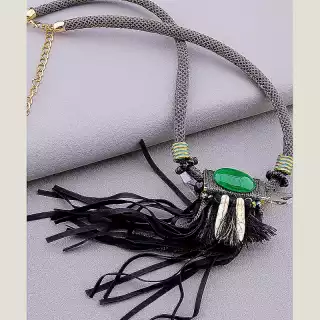 Підвіска замш 45 см Hand Made