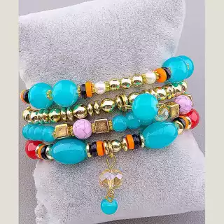 Браслет без застібки пластик 17 см