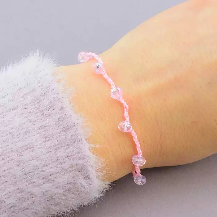 🏷️️ Браслет Чеський кришталь 18 см ss_29561