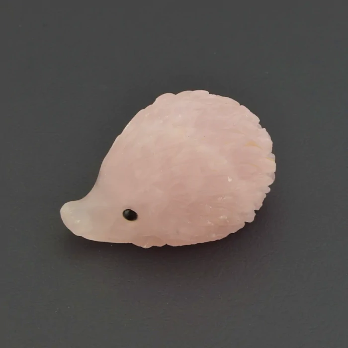 🏷️️ Їжачок Рожевий кварц 40х25 ss_104456