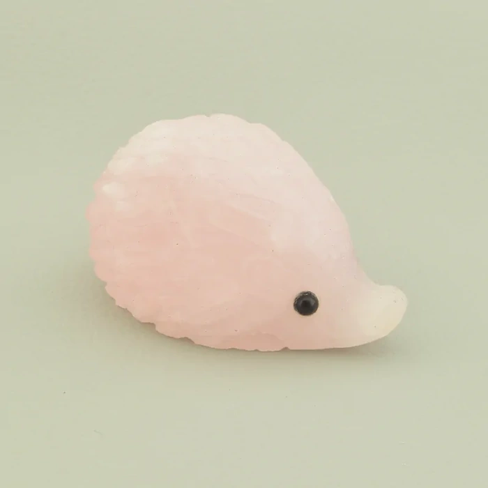 🏷️️ Їжачок Рожевий кварц 40х25 ss_104456