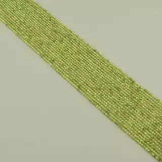 Намистини Преніт 39 см. 2 мм. на нитці (натуральне каміння, без застібки)