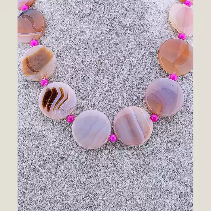 🏷️️ Намисто Агат 50 см ss_69816