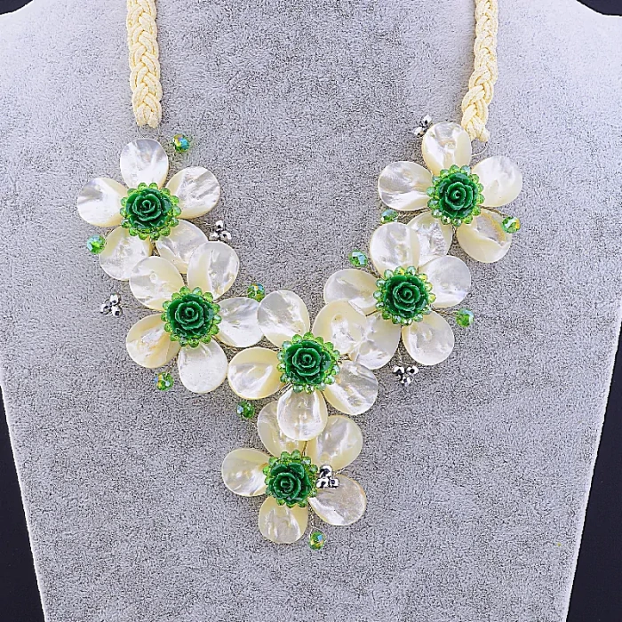 🏷️️ Намисто Перламутр 50 см ss_11234