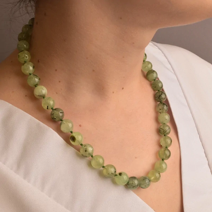 🏷️️ Намисто Пренит 45 см ss_82447