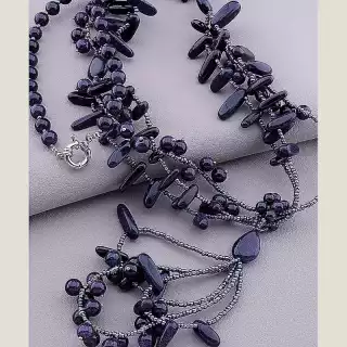 Намисто Авантюрин 62 см