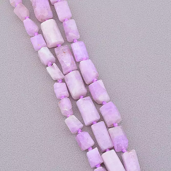 🏷️️ Нитка Кунцит 42 см (без замка) ss_83224