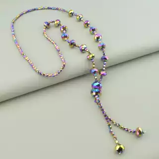 Намисто Чеський кришталь 70 см