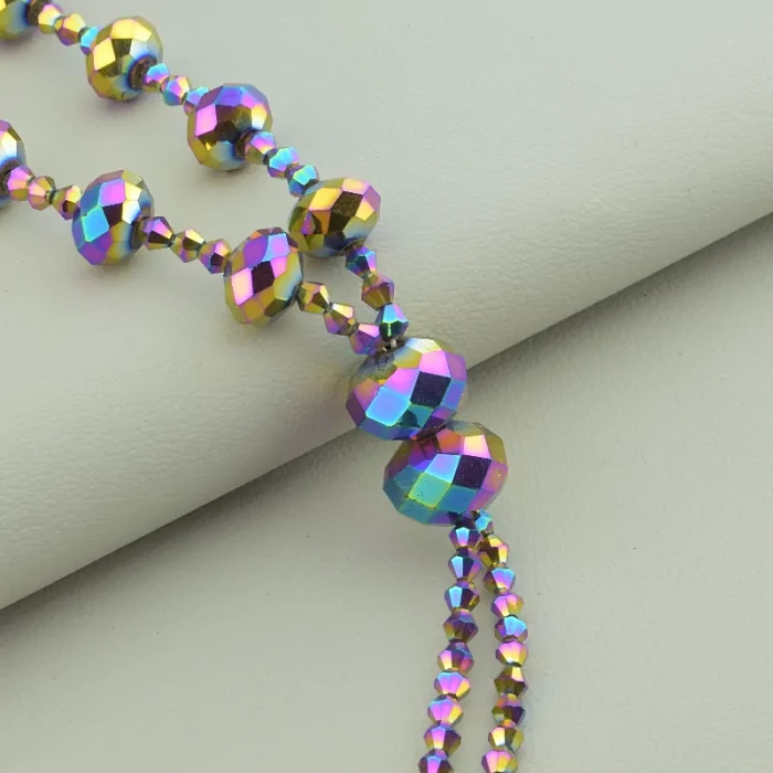 🏷️️ Намисто Чеський кришталь 70 см ss_84245