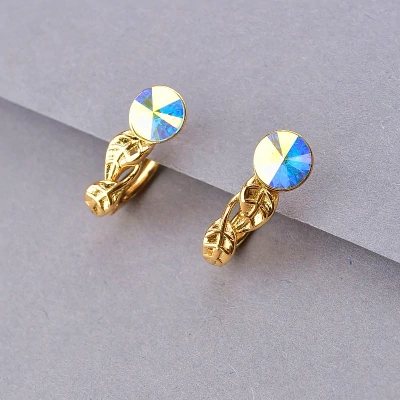 Сережки XUPING Swarovski (позолота 18к)