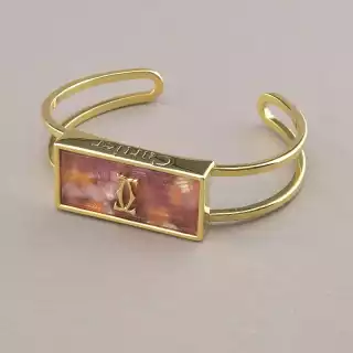 Браслет без застібки Winniana 17 см. (позолота 18к)