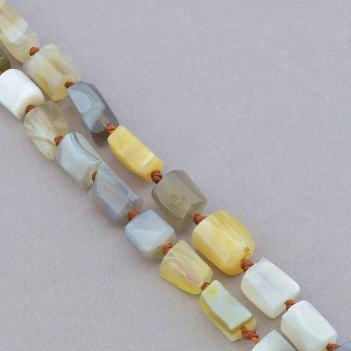 🏷️️ Нитка Агат 41 см. (без замка) ss_88407