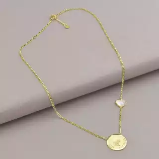 Підвіска Xuping 42 см (позолота 14k лимонна)