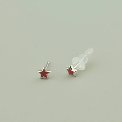 Сережки XUPING емаль (позолота 18к)