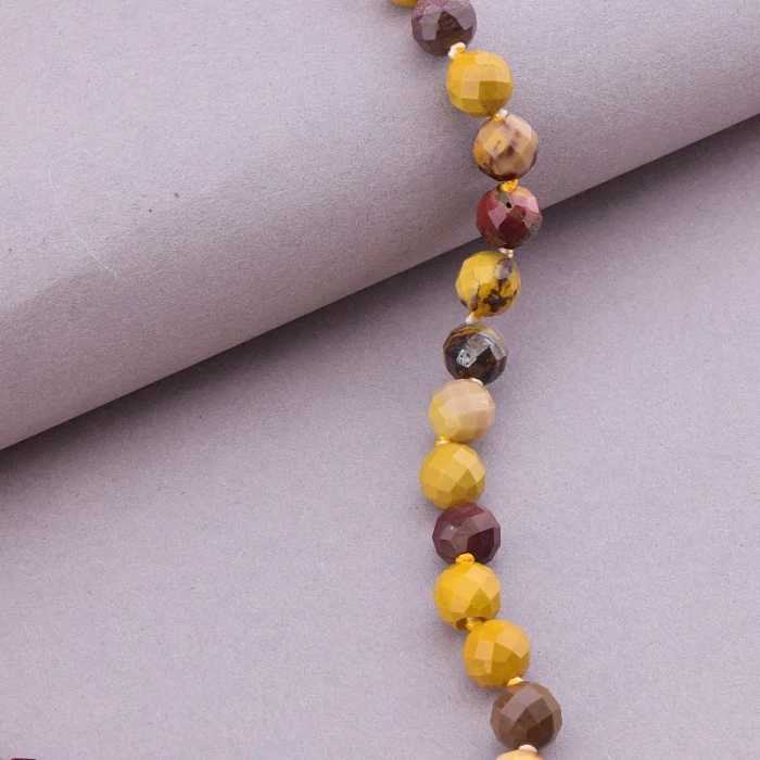 🏷️️ Намисто Яшма 43 см. ss_90996