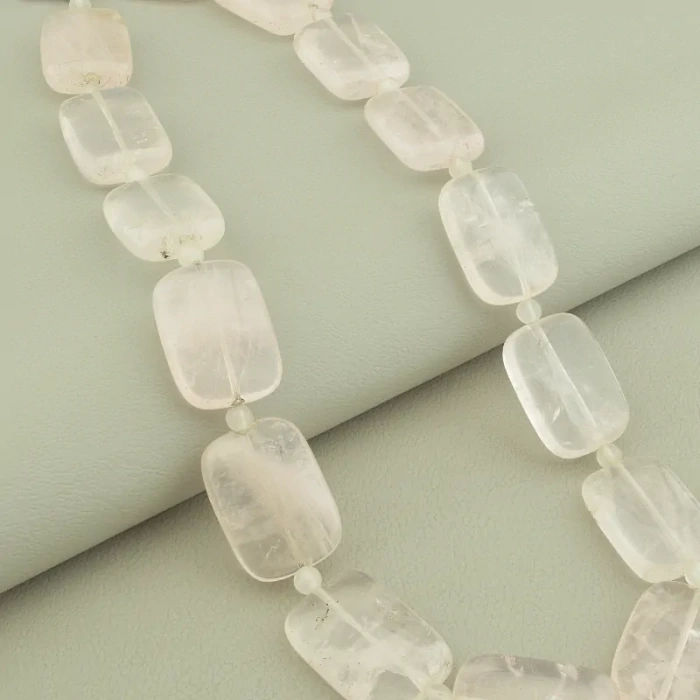 🏷️️ Намисто Рожевий кварц 46 см. ss_98067