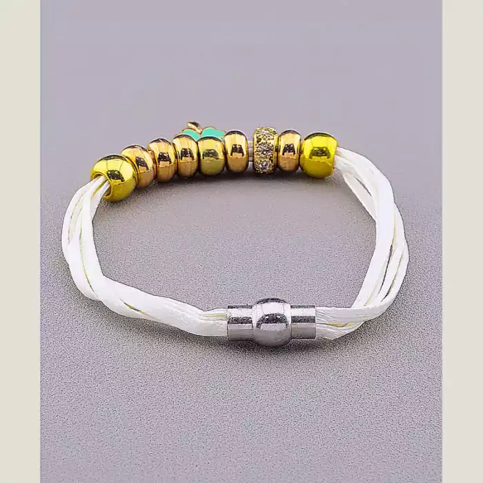 🏷️️ Браслет Сrystal 17 см шкірозамінник ss_11346