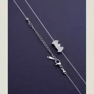 Підвіска Фіаніт 40 см (родій)