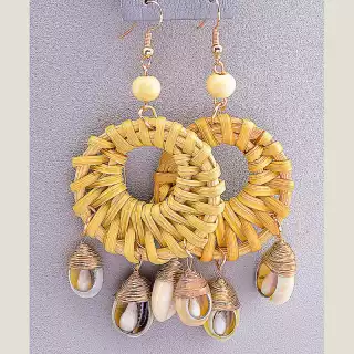 Сережки застібка гачком FJ лоза