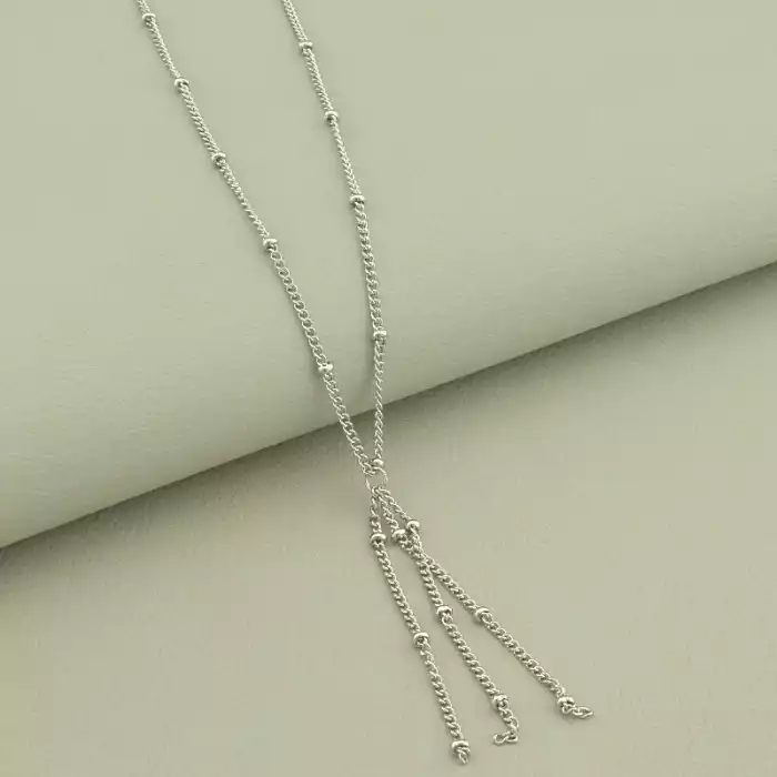 🏷️️ Підвіска Xuping 43 см (родій) ss_102677