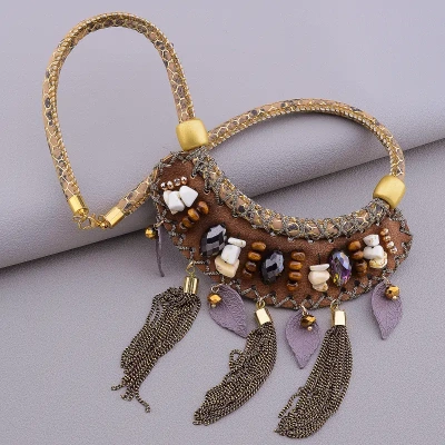 Підвіска замш 45 см Hand Made