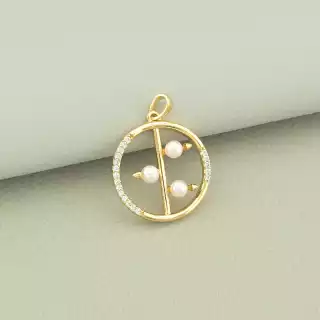 Кулон Xuping Майорка (позолота 18к)