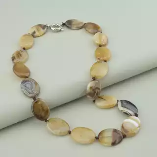 Намисто Агат 50 см