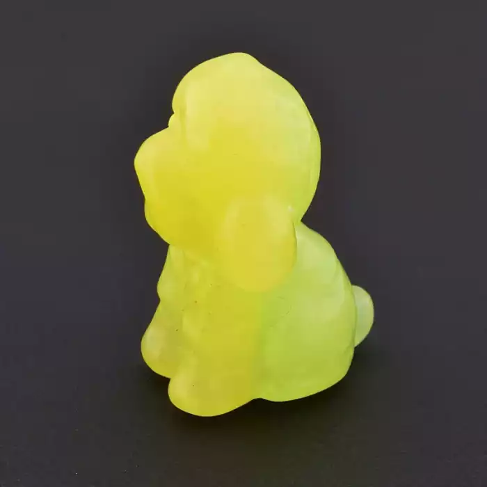 🏷️️ Мінерал флюорит собака (40х25 мм, жовтий) ss_105062