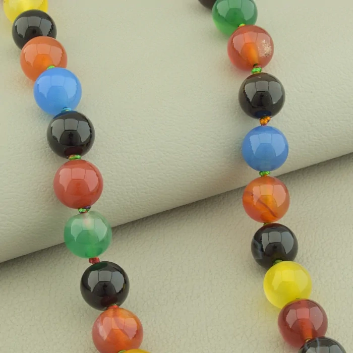 🏷️️ Намисто Агат 48 см ss_59025