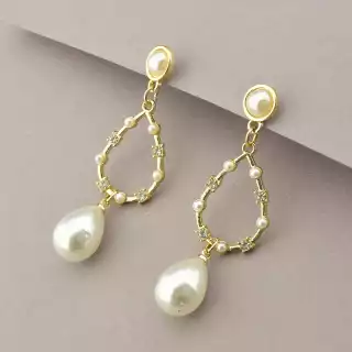 Сережки пусети FJ Майорка